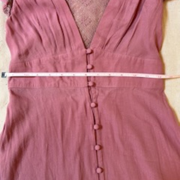 Free People XS pink lace summer dress - Picture 3 of 6